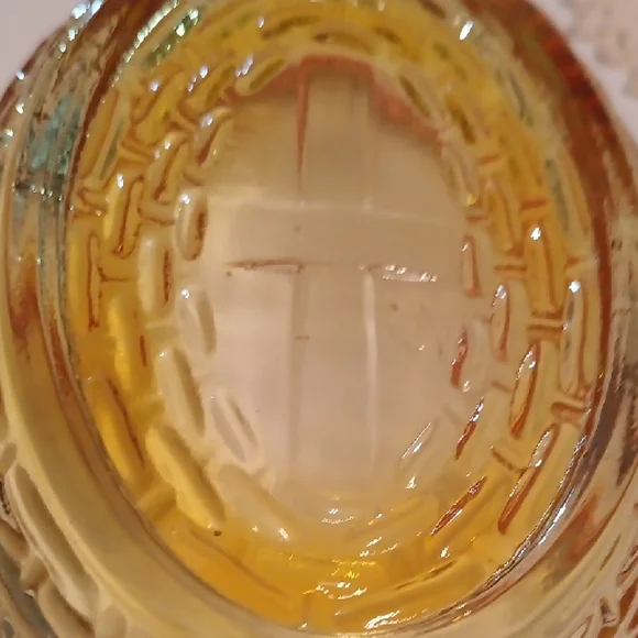 Vintage Mosser/ Westmoreland Amberina Hen on Nest She Is A Glower Rare Piece - Picture 7 of 10